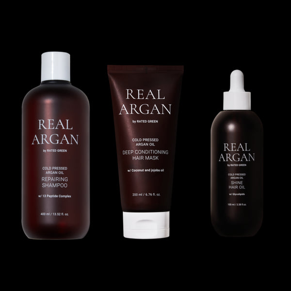 リアルアルガン 3種セット(シャンプー、ヘアマスク、オイル)